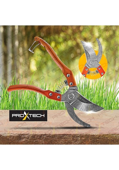 Proxtech Katlanabilir Emniyetli Cep Bahçe Budama Testeresi 180 Mm Dal Budama Makası 2li Set
