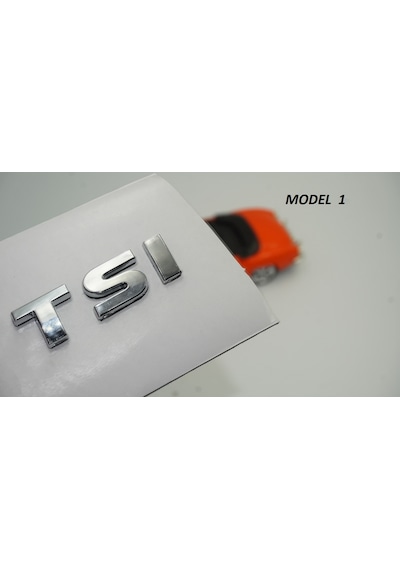 Volkswagen Tsi Bagaj Krom Abs 3M 3D Logo Amblem 4