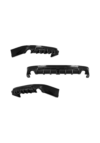 Honda Civic Fe Arka Ek Plastik Siyah Difüzör 2022 2023 2024 2025 Arka-bodykit-ek-karlık