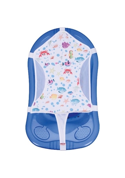 Sevi Bebe SEV-693 Desenli Havlu Bebek Banyo Filesi Beyaz