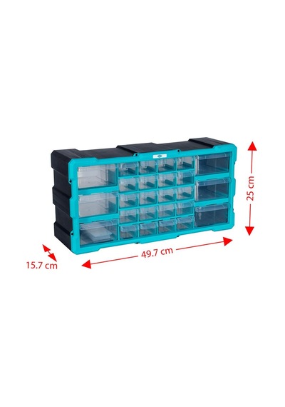 Eurostar Kkd5126 Yatay Monoblok Organizer Çekmece Seti 26'lı