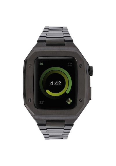 Watch 7 45mm Uyumlu Krd-64 Metal Zore Kordon-siyah