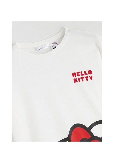Lcw Young Kırmızı Hello Kitty Baskılı Kadın Pijama Takımı