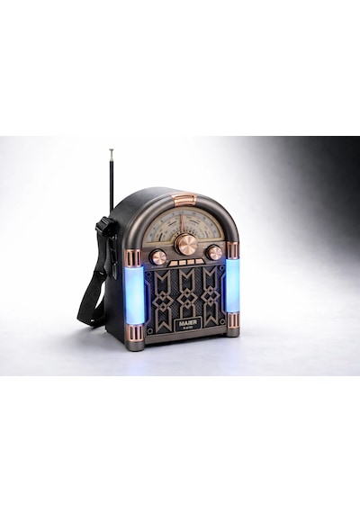 Nostaljik Bluetooth Radyo Fm Am Şarjlı Radyo
