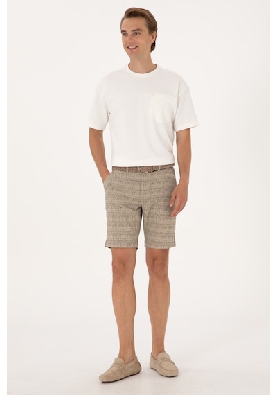 U.s. Polo Assn. Erkek Koyu Haki Şort / Bermuda 50300443-vr111 Koyu Haki
