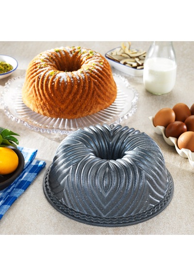 Schafer Cakehaus Kek Kalıbı+hazırlık Seti 6 Parça-gri Gri