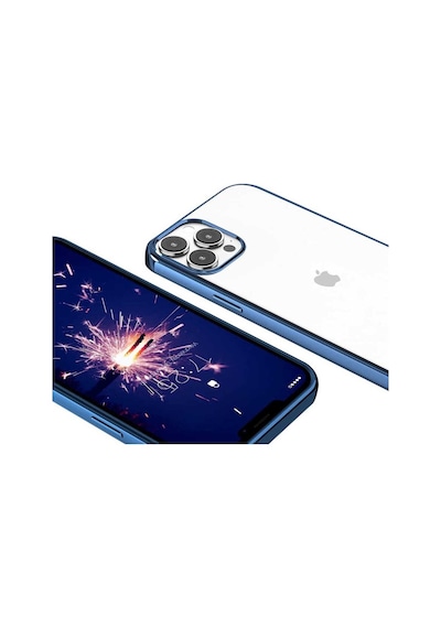 Apple Uyumlu iPhone 13 Pro Kılıf Zore Pixel Kapak Mavi