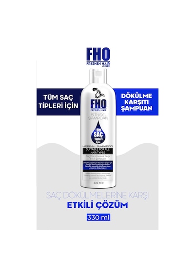 Freshen Hair Dökülme Karşıtı Bitkisel Şampuan 330 ML