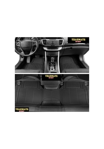 Trakmats Kyb33553 2006 Universal Oto Paspas Her Araca Esnek Yumuşak Desenli Siyah Renault Symbol İle Uyumlu Açık Bej
