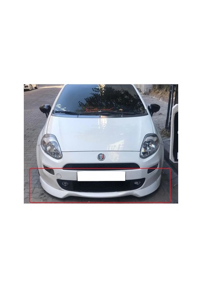 Fiat Punto Evo Ön Ek Plastik Siyah Karlık-ön-ek-bodykit 2009 2010 2011 2012