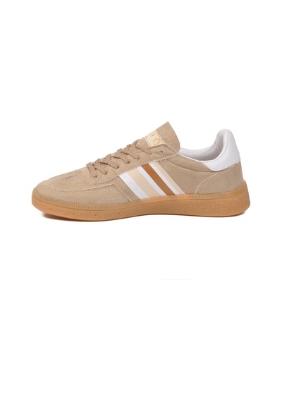 Grijak 015 G Bej-beyaz Unisex Spor Ayakkabı