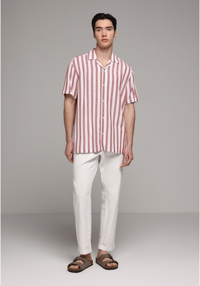 Colin's Colins Regular Fit Orta Bel Düz Paça Erkek Beyaz Pantolon Cl1078470 Q1.v2 Wht
