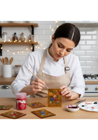 Bordo Çiçek Boyası 5 Gr