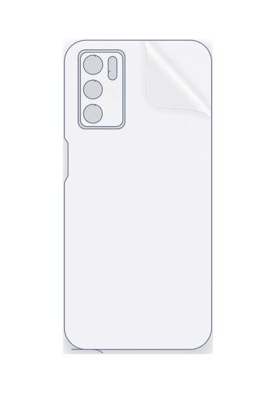 Schitec Oppo A16s Uyumlu Arka Yüzey Hidrojel Koruyucu Film