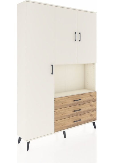 Arges Dolap 6 Raflı 3 Çekmeceli 3 Kapaklı 132x30x195 Aytaşı-aytaşı/çam Aytası/atlas Çam Arges Dolap 6 Raflı 3 Çekmeceli 3 Kapaklı 132x30x195 Aytaşı-aytaşı/çam Aytası/atlas Çam