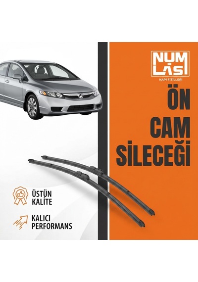 Honda Civic 2011-2017 Ön Cam Silecek Takımı Numlas-a Kalite-nm0004