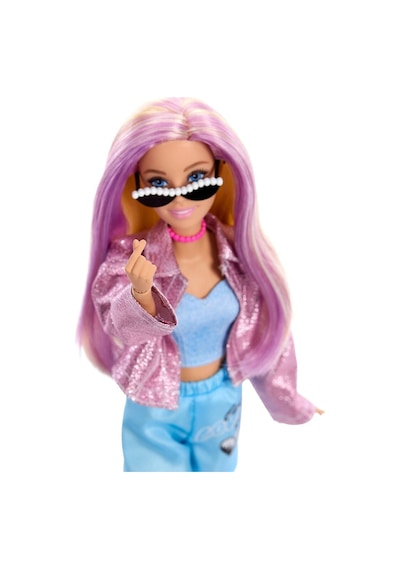 Jnc61 Barbie Deluxe Style Fashion Build Up Doll And Accessories 10pcs Mixed