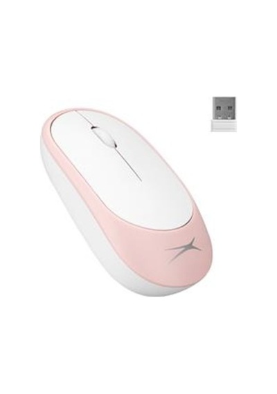 Altec Lansing Albm7314 Pembe 2.4ghz Usb 1200dpı Alkalin Pilli Kablosuz Mouse Diğer