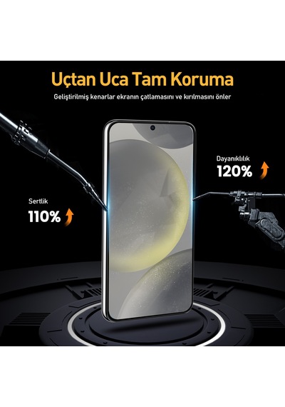 Buff Galaxy S24 Uyumlu 5d Easyfit Ekran Koruyucu