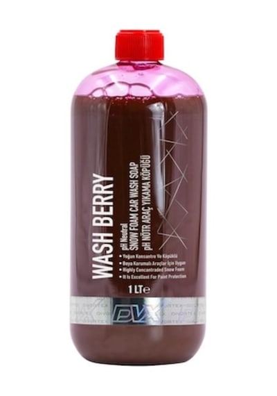 Divortex Dvx Washberry Ph Nötr Oto Yıkama Şampuanı 1 L