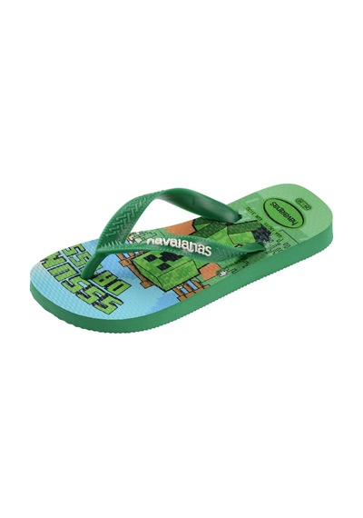 Havaianas Çocuk Minecraft Yeşil Parmak Arası Terlik-14295