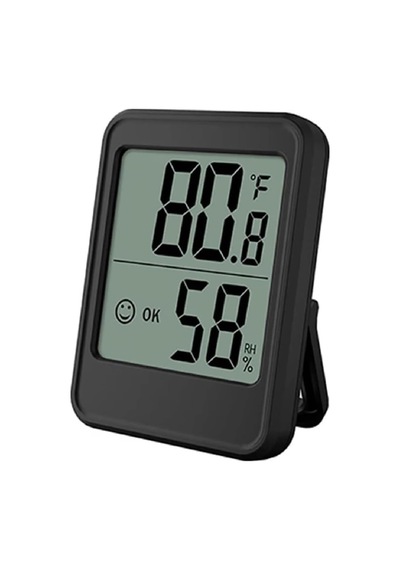 Ayrex Mc40 Dijital Termometre İç Mekan Oda Sıcaklık Nem Ölçer Led Monitör Higrometre Isı Ölçer Derece
