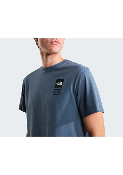 The North Face M İcon Celebration Regular Erkek Outdoor Tişörtü Nf0a8gas0u31 Gri