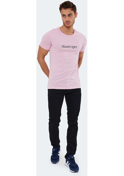 Slazenger SABE I Erkek  Açık Pembe Tişört