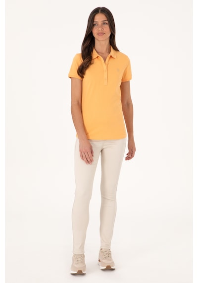 U.S. Polo Assn. Kadın Turuncu Basic Tişört 50300830-VR202
