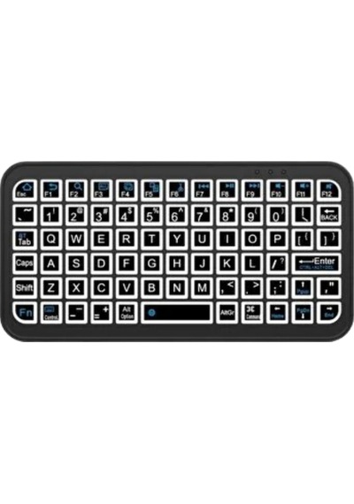 Mey Najmaddin Bluetooth 5.2 Destekli Kablosuz Mini Rgb Klavye Ultra İnce Najmaddin