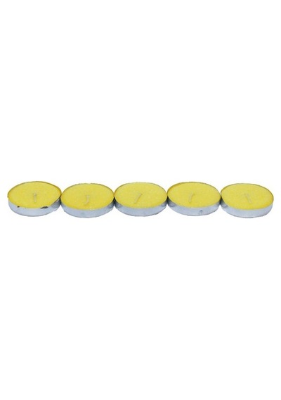 Ksmart Tea Lights Sarı Mum 5 Adet