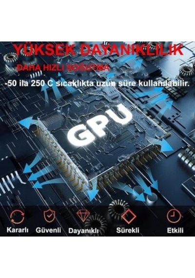 Hy510 Termal Macun Cpu Işlemci Soğutucu 30Gr 1.93W/M.K
