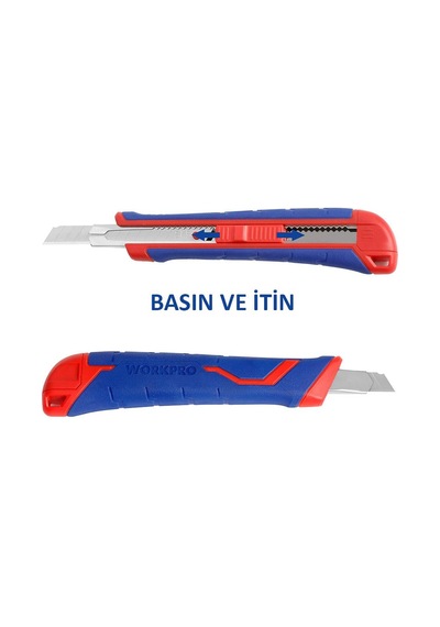 Workpro Wp212008 9mm Ağır Hizmet Paslanmaz Çelik Kasa Maket Bıçağı