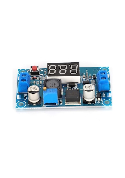 Lm2596 Ekranlı Ayarlanabilir Dc-dc Step Down Voltaj Düşürücü 3a Voltmetreli