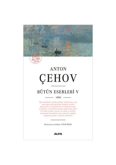 Anton Çehov Bütün Eserleri 5 -1886 - Anton Pavloviç Çehov - Alfa Yayıncılık