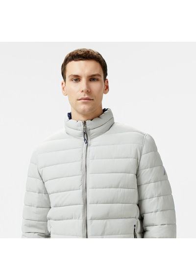 Nautica Erkek Gri & Lacivert Çift Taraflı Mont Düz V622744 Gri
