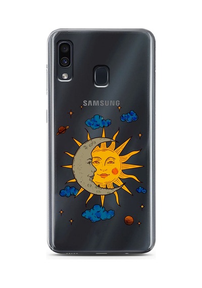 Samsung Galaxy Uyumlu A20/a30 Desen206 Çok Renkli