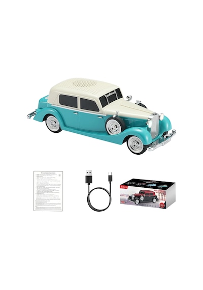 Retro Klasik Araba Bluetooth Hoparlör Kablosuz Hd Ses Fm Radyo Yg-239