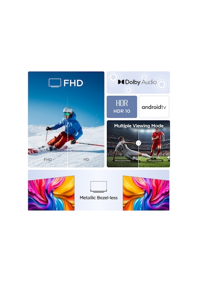 iFFALCON 43S55A 43" 109 Ekran Uydu Alıcılı Full HD Android LED TV