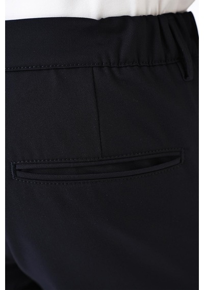 Efor Comfort Fit Beli Lastikli Lacivert Jogger Pantolon P 1184 Lacivert