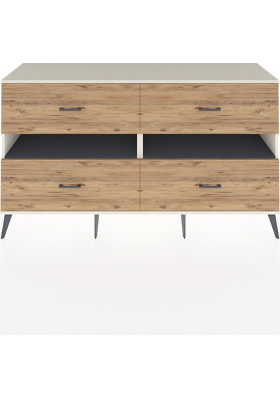 Hyperion Konsol 2 Raflı 4 Çekmeceli 176x44x99 Aytaşı-antrasit/çam Aytası/antrasıt - Aytası Hyperion Konsol 2 Raflı 4 Çekmeceli 176x44x99 Aytaşı-antrasit/çam Aytası/antrasıt - Aytası