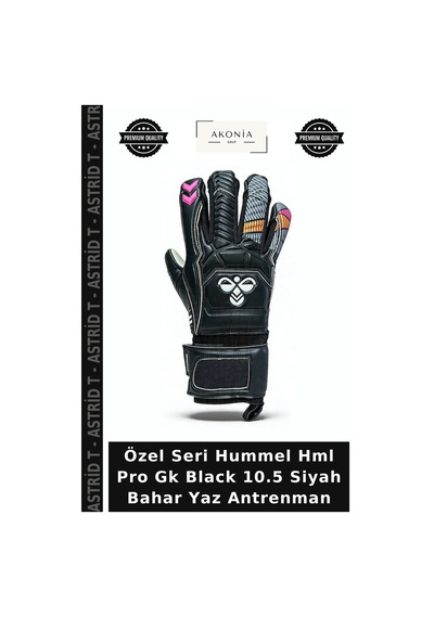 Astrid T Özel Seri Hummel Hml Pro Gk Black 10.5 Siyah Bahar Yaz Antrenman