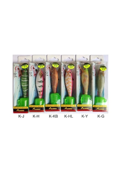 Ayrex Kardez Glow Squid Jig 10 Cm 10 Gr Fosforlu Kalamar Zokası
