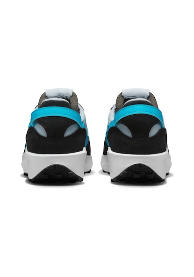 Nike Waffle Debut Leather Grey Sneaker Hakiki Deri Gri Spor Ayakkabı Gri