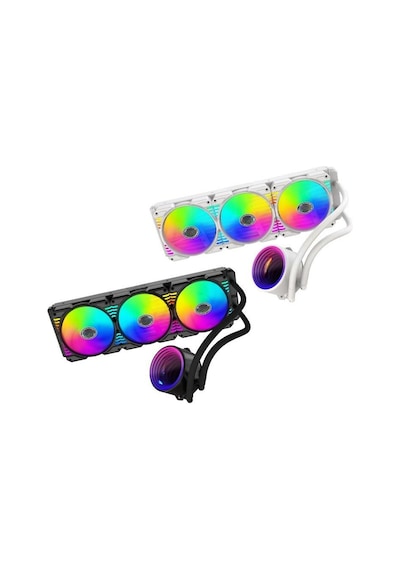 Snt Ss360-3f-w Argb 360mm. Beyaz Sıvı Soğutma Am4 Am5 Lga 1200 1700 20xx