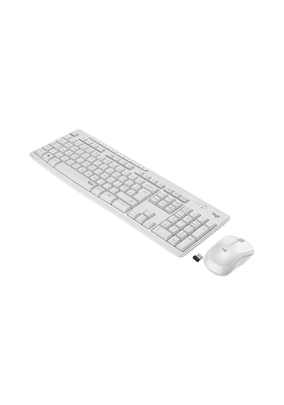 Logıtech Mk295 Beyaz, 920-010089, Kablosuz, Türkçe Q, Klavye Mouse Set Lazer