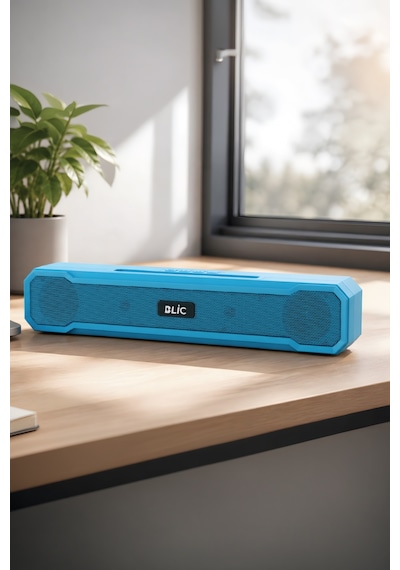 Blic Bls-85 Bluetooth 5.4 Masaüstü Soundbar Hoparlör Beyaz, Telefon Standlı, 1500 Mah Şarjlı, Usb Ve