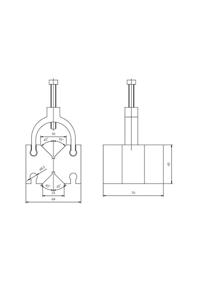 Fett Vbc-006 Vertex Kıskaçlı V Yatak