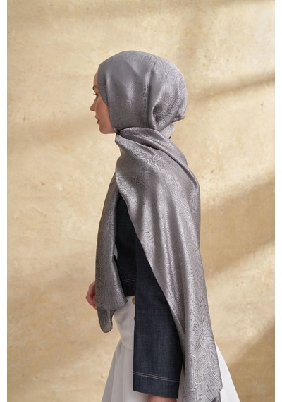 Armanda Jose Jakar Ethnic Desen Şal- 3303 Gri
