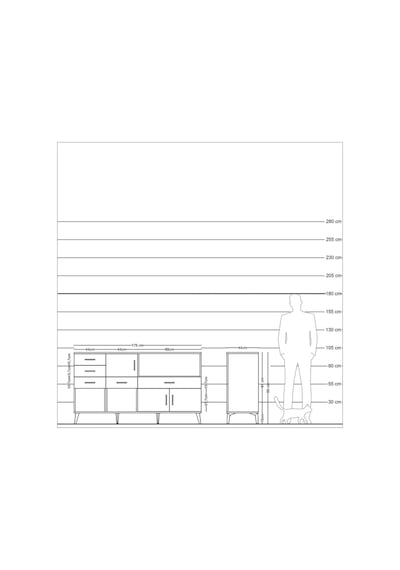 Hyperion Konsol 2 Raflı 5 Çekmeceli 3 Kapaklı 176x44x99 Antrasit- Antrasit-çam/antrasit Hyperion Konsol 2 Raflı 5 Çekmeceli 3 Kapaklı 176x44x99 Antrasit- Antrasit-çam/antrasit